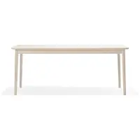 Stolab Prima Vista tafel berkenhout lichte matte lak-180cm-1 inlegblad