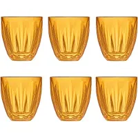 La Rochère Lily waterglas 6-pack Tangerine