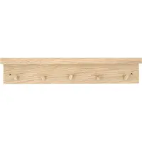 Scandi Living Alley knopplist met plank Eikenhout
