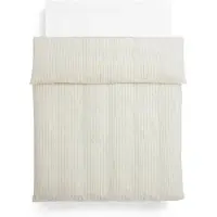 HAY Fineline dekbedovertrek 220x240 cm Ivory