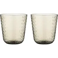Marimekko Syksy tumblerglas 36 cl 2-pack Brown