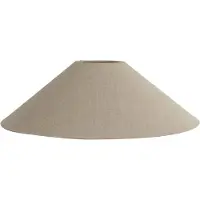 Watt & Veke Basic flat lampenkap Ø42 cm Natuurlijk