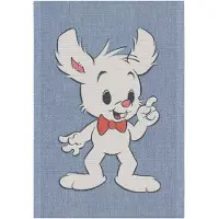 Ekelund Linneväveri Lille Skutt theedoek 35x50 cm Blauw