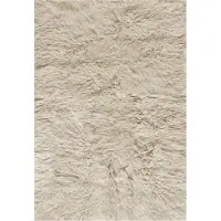Layered Shaggy vloerkleed 250x350 cm Oatmeal