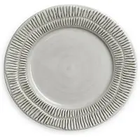 Mateus Stripes bord Ø21 cm Grijs