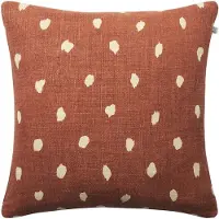 Chhatwal & Jonsson Yash reverse kussenhoes 50x50 cm Terracotta base