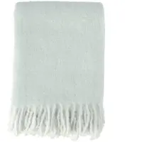 Scandi Living Dune mohair plaid 130x170 cm Ice blue