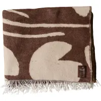 Fine Little Day Water lilies plaid 130x220 cm Brown
