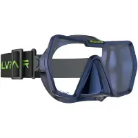 Salvimar Drake Anti Fog Rubber Diving Mask Blauw