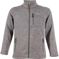 True North Heren Flatfleece Jas Donkergrijs Dk-Grey