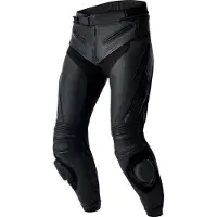 Rst Tractech Evo D3O, leren broek geperforeerd ,Zwart/Zwart , Kort M
