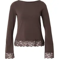 ONLY Shirt 'ONLLIVE LOVE' chocoladebruin
