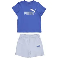 Puma Set 'Minicats Essentials' royal blue/koningsblauw / hemelsblauw / wit