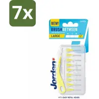 Jordan - Between L - Interdentale ragers - 0.7 mm - 10 Ragers - Bulkverpakking - 7 stuks