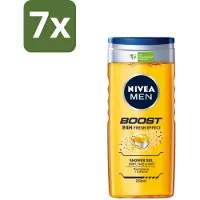 Nivea Men Boost Douchegel 250 ml - Bulkverpakking - 7 stuks