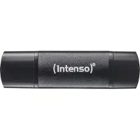 Intenso Flex Line Type-A/Type-C 128GB USB-stick Met beschermkap, tot 70 MB/s, USB 3.2 Gen 1x1 (5 Gbit/s)