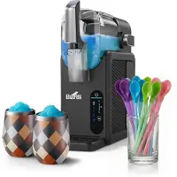 Bardi Slushmachine grijs met set cups Blok