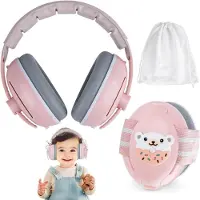 SCH Gehoorbescherming Baby - Gehoorbescherming - Roze - ‎ 19cm x 16cm x 6cm