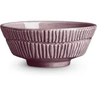 Mateus Stripes Kom Paars 50 Cl - Serveerkommen Keramiek Plum - EPL06ST