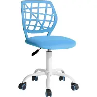 DNA Bureaustoel - Ergonomische Bureaustoel - Bureaustoelen - Blauw - 38cm x 40cm x 86cm