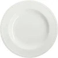 Scandi Living Dots serveerbord 32 cm Crème wit
