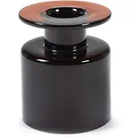 Serax Vaas Wind & Fire By Marie Michielssen Black Brown S 18,5 x 18,5 x 22 cm