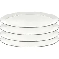 Serax Silhouette oval bord L 21x30 cm 4-pack White