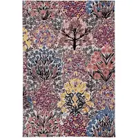 Almedahls Botanic Garden keukenhanddoek 40x70 cm Roze bruin