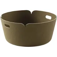 Muuto Restore opbergmand rond Brown Green