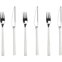 Gense Fuga grillbestekset 12-delig Roestvrij staal