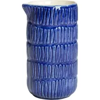 Mateus Stripes Jug 30 Cl - Melkkannen Keramiek Blue - EO07ST