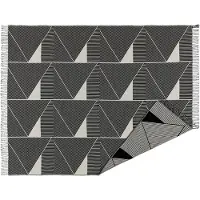 NJRD Metric focus katoenen plaid zwart
