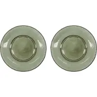 House Doctor Rain bordje Ø21 cm 2-pack Groen