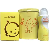 Zwitsal Geschenkset - Eau de Toilette 95ml - Deodorant Spray 100ml + Bewaarblik