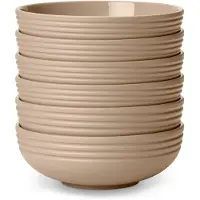 NJRD Lines kom Ø16 cm 6-pack beige
