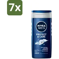 Nivea Men Douchegel Protect & Care 250 ml - Bulkverpakking - 7 stuks