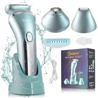 Hatteker MakkelijkMooi Elektrische Epilator 3in1 - Scheerapparaat - Tondeuse - Ladyshave - Benen Armen Oksels Bikinilijn - Nat/Droog Oplaadbare Ontharingsapparaten