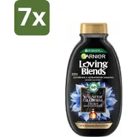Garnier Loving Blends Magnetic Charcoal Shampoo 300 ml - Bulkverpakking - 7 stuks