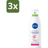 Nivea - Gezichtsreiniger - Droge en Gevoelige Huid - Amandelolie - Hydramine - 200 ml - Bulkverpakking - 3 stuks