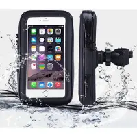 Universeel Telefoonhouder fiets - - Opbergruimte - Waterdicht-L (minder dan 5,5 inch)
