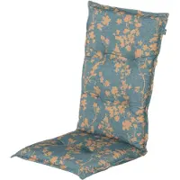 Hartman Tuinkussen Hoge Rug Aiko Blauw 123 X 50 Cm