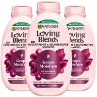 Garnier 3x Loving Blends Grape Moisture Shampoo 300 ml