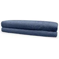 Eleganzzz Handdoeken Set - Set van 2 - Handdoek 60x110cm - 420 gr/m2 - 100% Katoen - ocean blue