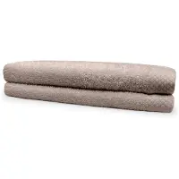 Eleganzzz Handdoeken Set - Set van 2 - Handdoek 60x110cm - 420 gr/m2 - 100% Katoen - taupe