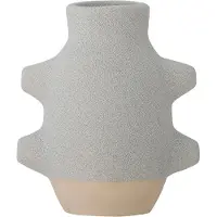 Bloomingville Birka vaas wit 16 cm