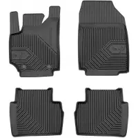 Frogum No.77 Geschikt voor FIAT Croma 2005-2011 - Automatten Set - TPE Rubber - 4 cm Hoge Rand - Geurloos