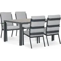 Lifestyle Garden Furniture Lifestyle Lecce/Young 155x92 cm dining tuinset 5-delig