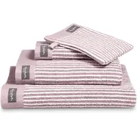 Vandyck Handdoek Home Petit Ligne Sepia Pink (60 x 110 cm)