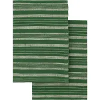 Meraki theedoek 50x70 cm 2-pack Groen