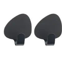 Lind DNA Curve Nupo haak S 2-pack Black